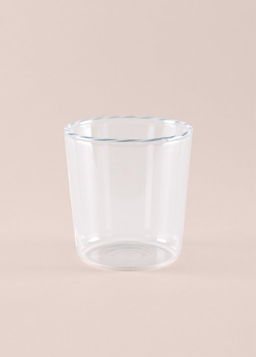 Hermia Vaso de Vidrio Verde de 300 ml